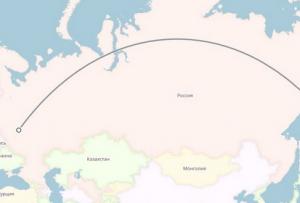 Интерактивная карта самолетов